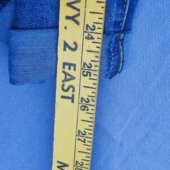 Denizen from Levi's jeans women's size 12 W31 ink blue colour Modern Slim Cuffed - Picture 11 of 13